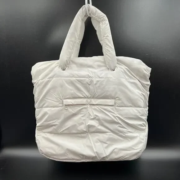Harajuku Lovers Puffer Tote White Bag Purse